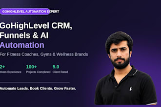 your gohighlevel CRM, funnels and ai automation for gyms