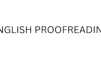 proofread your english document