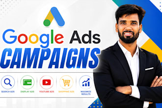 setup and manage your google ads adwords campaigns or audit sem