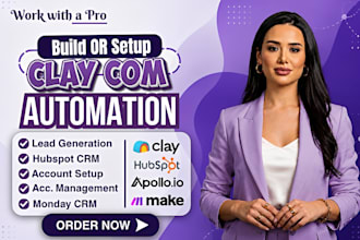 setup clay com workflow hubspot crm clay com automation apollo io sequence