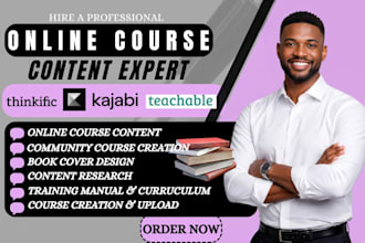 create skool community kajabi teachable thinkfic amazon online course content
