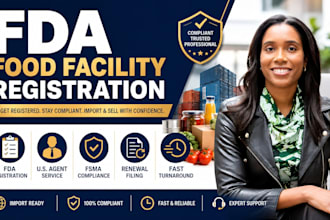 register your food facility with the fda correctly and fast