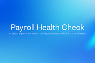 conduct a full payroll compliance health check for your business