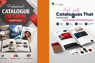 design an interactive PDF product catalog
