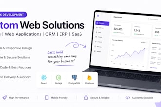 build a custom CRM, erp and business management software
