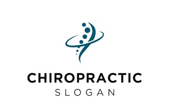 design flying project chiropractic business coaching logo