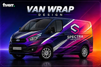 do professional vain wrap, vehicle wrap, and car wrap, design