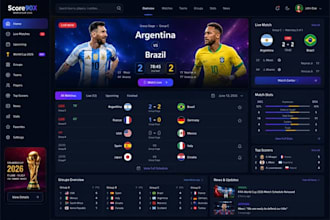 develop a live score sports score android app with API integration