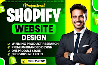 design and redesign shopify dropshipping store, shopify expert