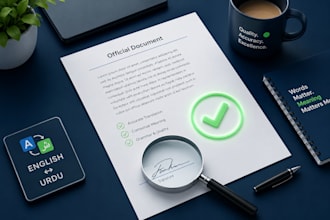 provide certified nadra birth, marriage, and official document translation