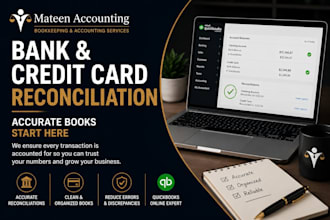 reconcile your bank and credit card accounts