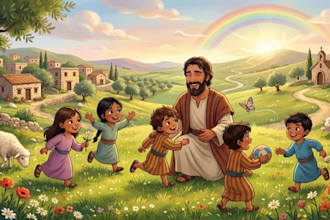 create bible themed children book christian children story book kids book