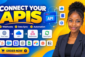 integrate apis, webhooks and automate two way data sync