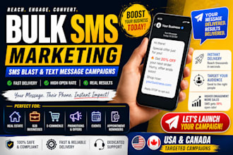 send bulk SMS marketing campaigns and mass text messages