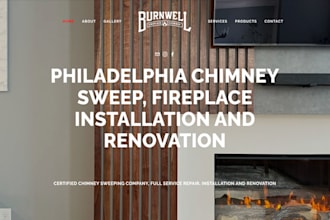 design wix chimney sweep website chimney repair cleaning inspection website
