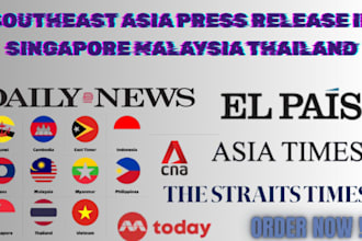 write and publish southeast asia press release in singapore malaysia thailand