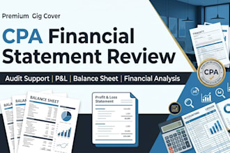 do CPA audit financial statements profit and loss balance sheet review and stamp