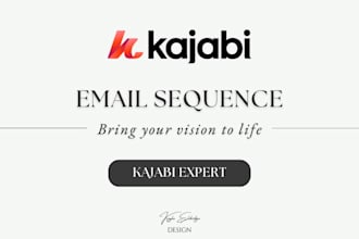 build a kajabi email sequence