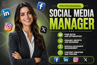 be your social media manager, instagram manager and content creator