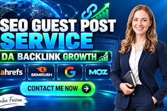 do SEO guest post, tech guest post and publish premium guest post service