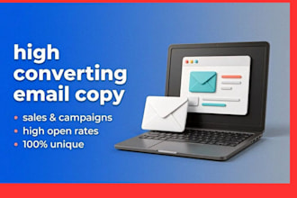 write high converting email copy for email marketing