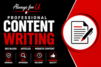 write SEO content writing