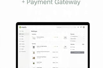 setup shopify store and product listing