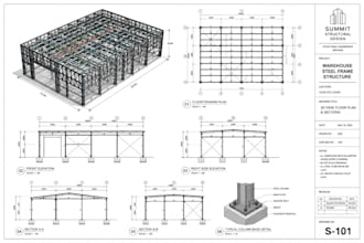 create advance steel fabrication drawings and shop drawing, cabinets and pantry
