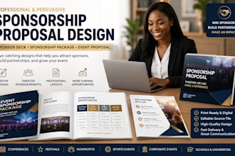 design sponsorship proposal, sponsor deck, pitch deck, event sponsorship package