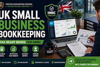 support UK small business owners with bookkeeping cleanup and tax preparation