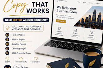 write or edit compelling website copy