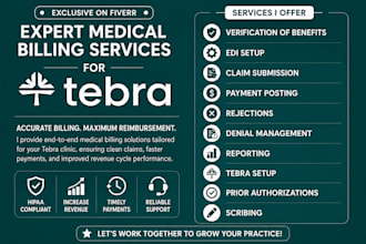 do medical billing and mental health billing using tebra