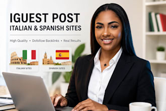 publish high da italian spanish guest post backlinks on real sites italian blogs