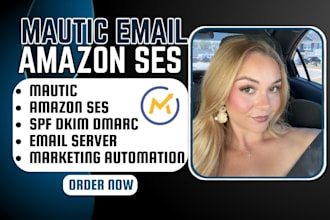 mautic amazon ses setup marketing automation spf dkim dmarc vps server