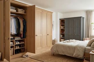 design modern wardrobes, kitchen cabinets, walk in closets and bedroom furniture