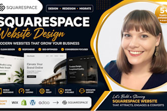 design redesign squarespace website migrate wix shopify wordpress to squarespace
