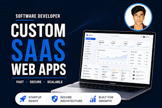 build a custom saas web app using nextjs react and nodejs
