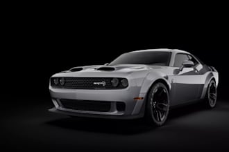 create cinematic 3d vehicle animation,exterior concept car render,commercial ads