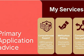 provide premed advice and review medical school applications