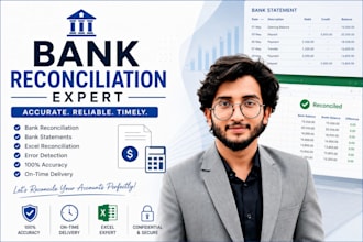 do the bank reconciliation and account reconciliation