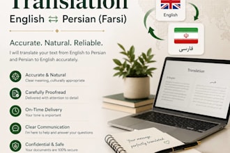 translate english and persian accurately