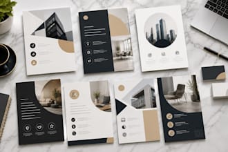 design minimalist business flyer, corporate flyer and canva flyer