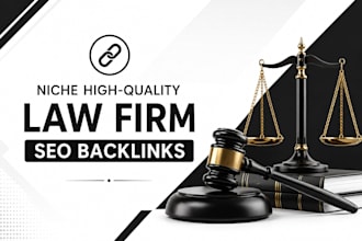 create niche high quality law firm SEO backlinks