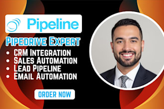 build pipedrive crm sales automation lead pipeline integration