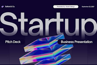 design startup pitch deck powerpoint presentation slides mobile app deck