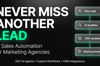 build ai sales automation, ai agents for marketing agencies