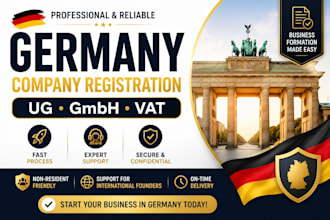 register your germany ug or gmbh company