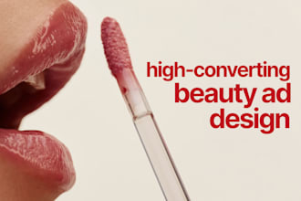 design paid ads for beauty, skincare, and wellness brands