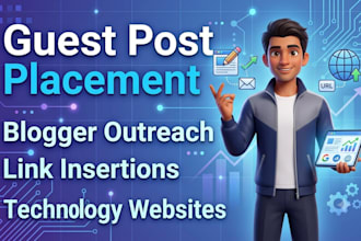 provide white hat SEO link building and blogger outreach