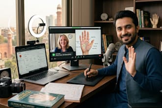 do an in depth palm reading video for career and life guidance